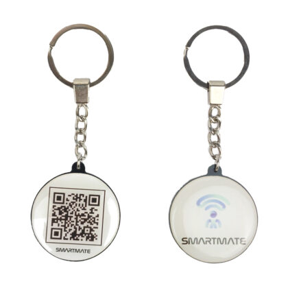 SmartMate NFC Resin Keychain With QR Code